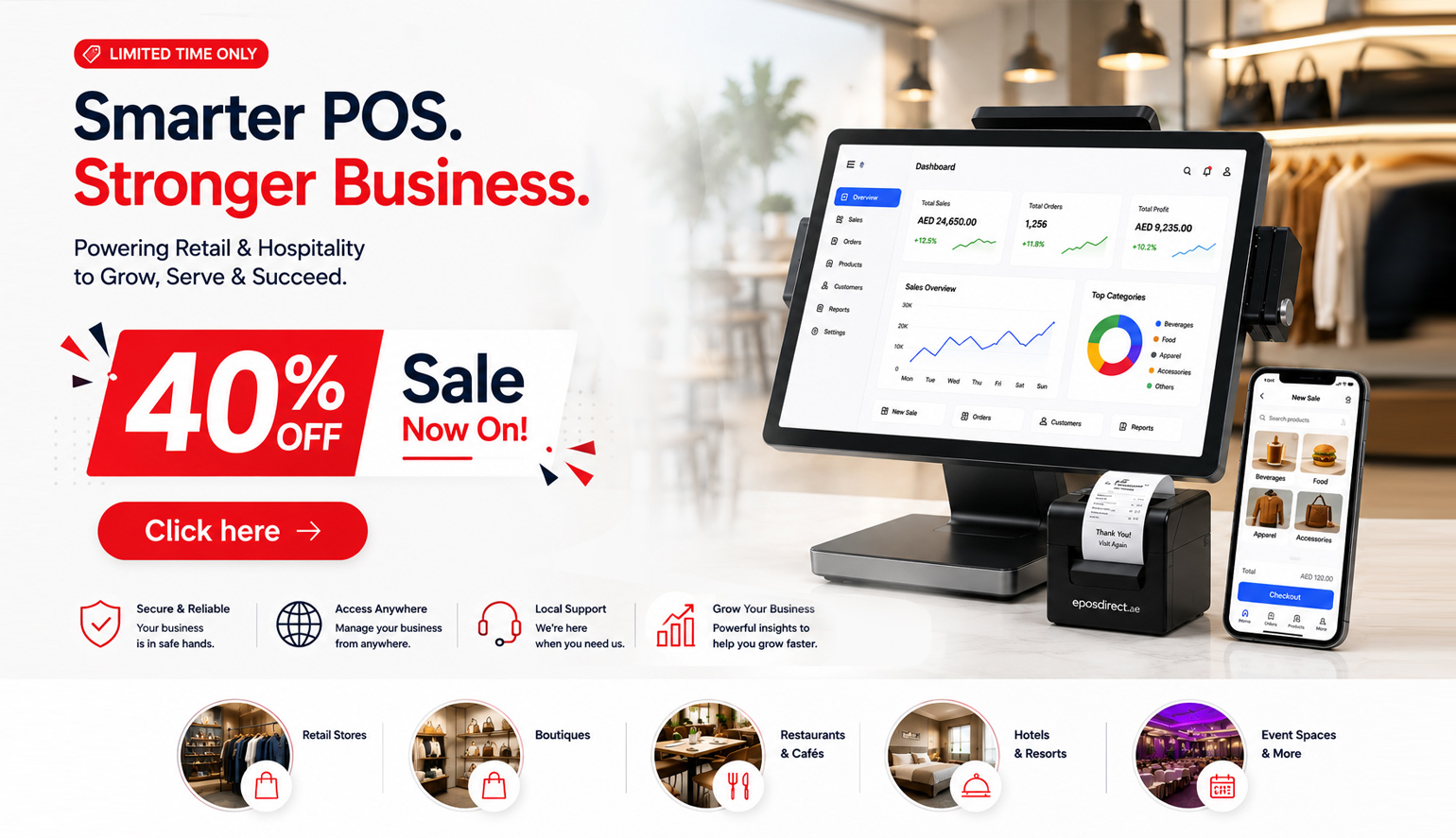 POS System UAE: Why Businesses Trust EPOS Direct for Smarter Growth
